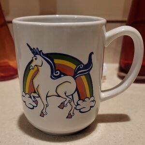 Unicorn Rainbow Mug - White